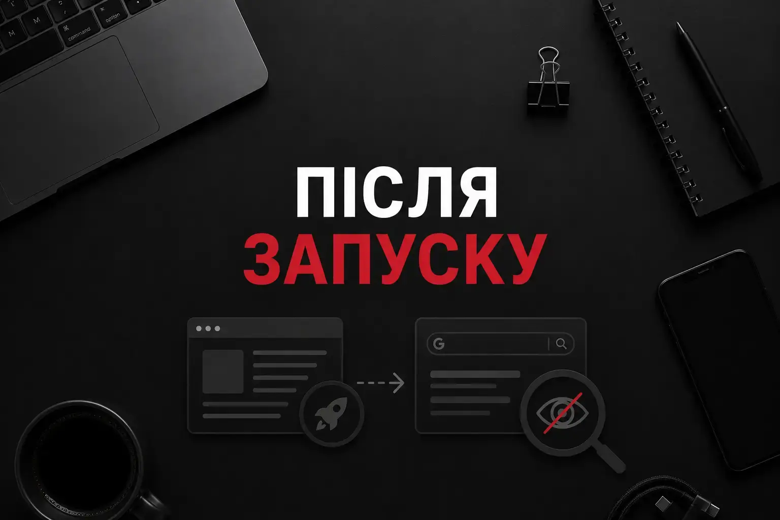 Чому сайт не показується в Google після запуску