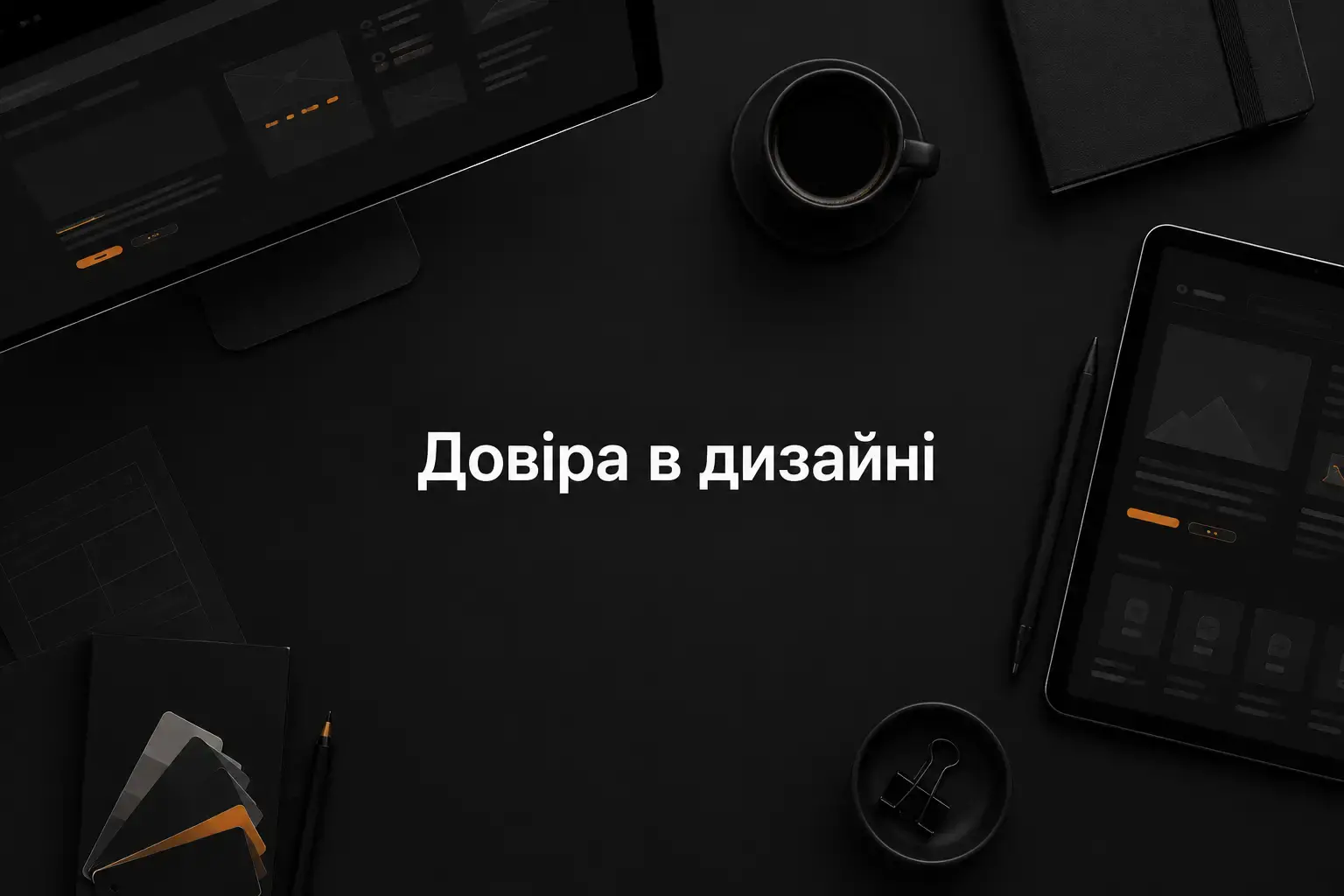Дизайн сайта: що важливо для довіри і заявок