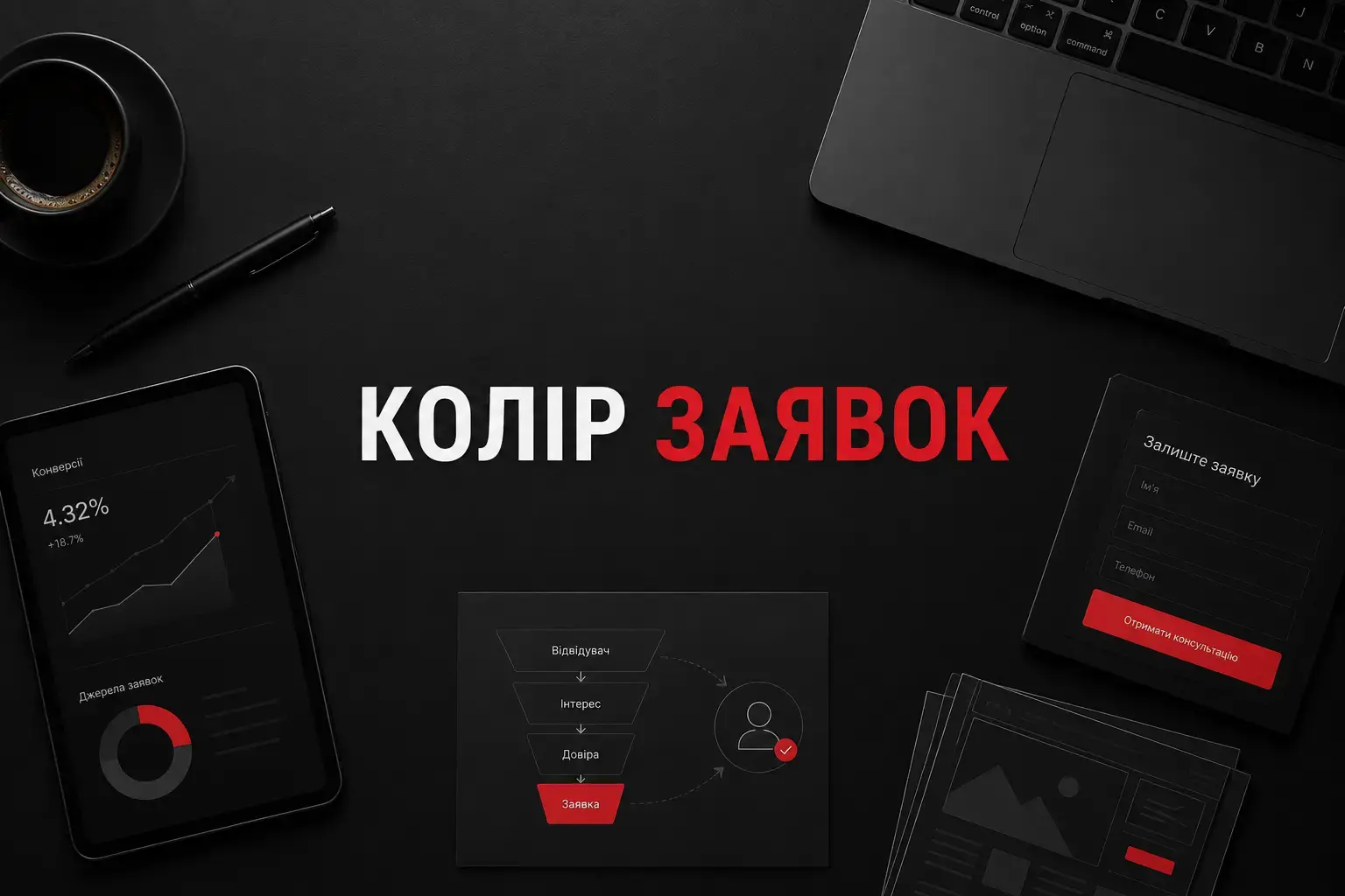 Потрібно зрозуміти, чи кольори сайту допомагають заявкам?