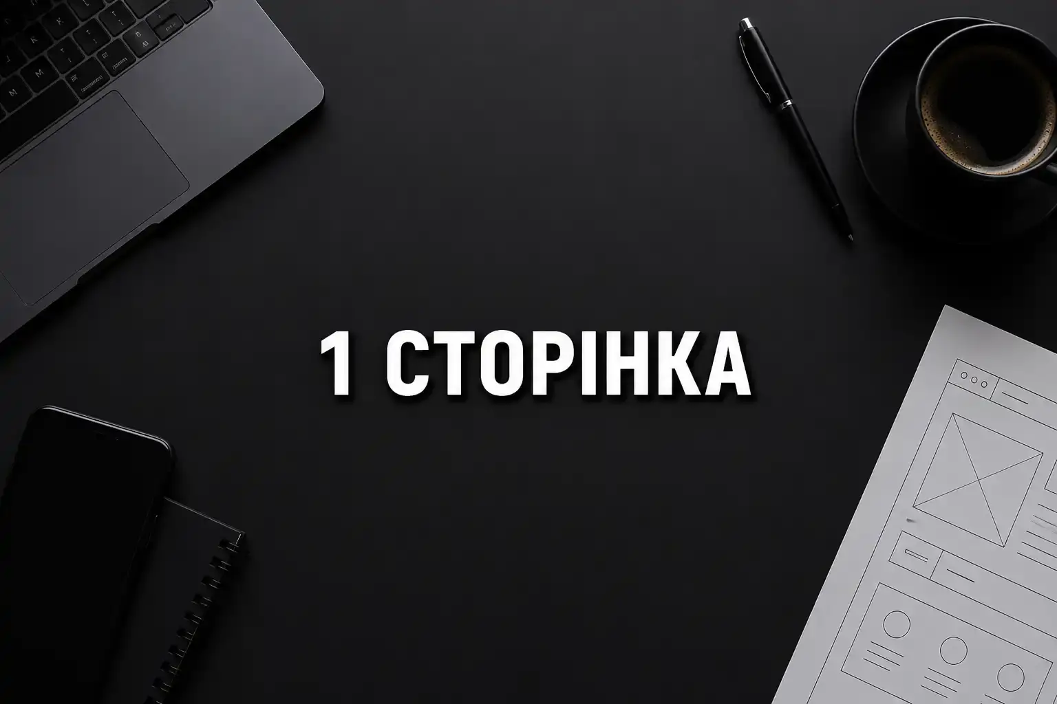 Односторінковий сайт для бізнесу