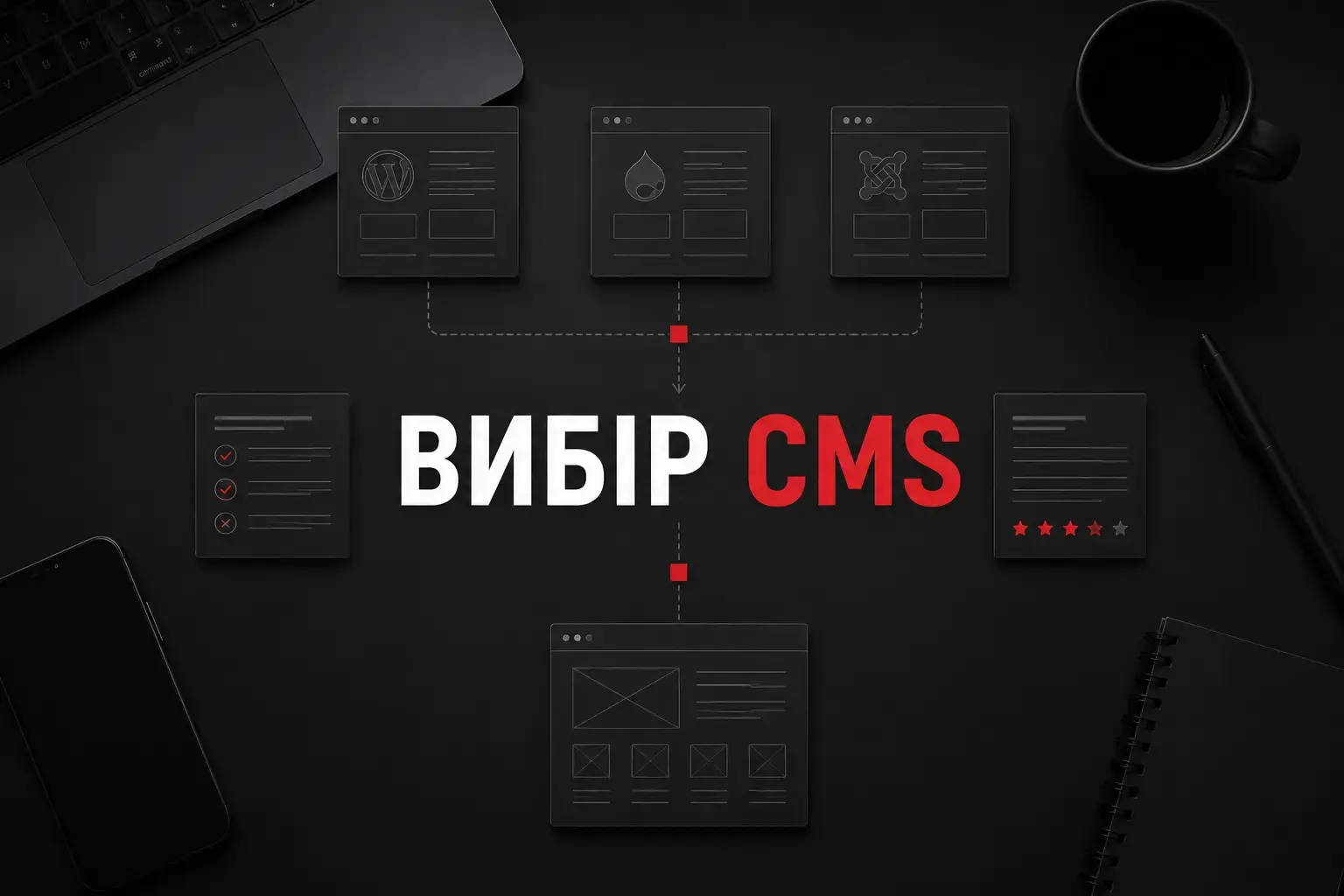 Як обрати CMS для сайту малого бізнесу